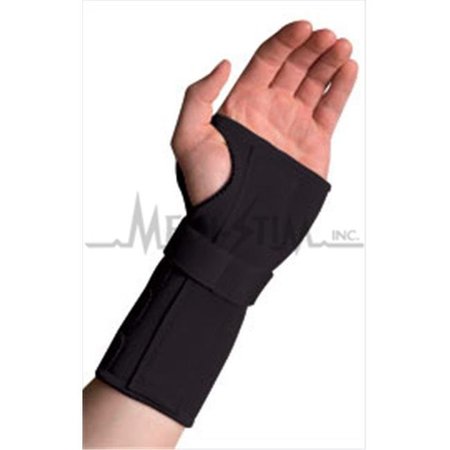 THERMOSKIN Thermoskin CWB86169 Conductive Carpal Tunnel Wrist Brace With Stay - Black; Right - XL; 9 in. - 10 in.; Around Wrist Joint CWB86169